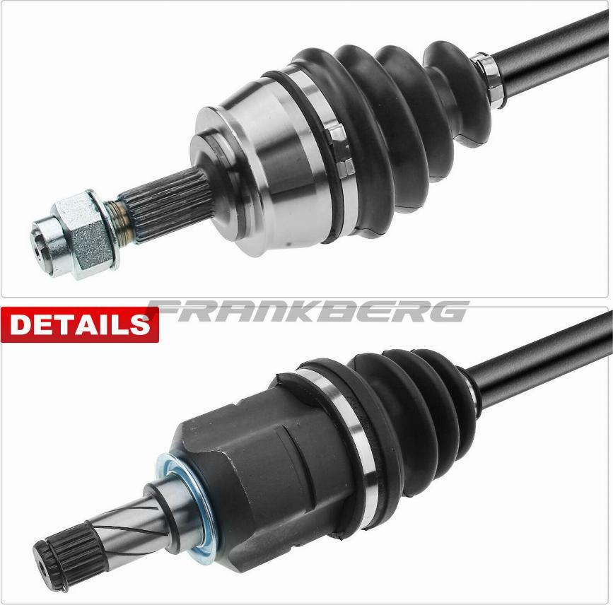 FRANKBERG 5481FB0009729 - Drive Shaft car-mod.net