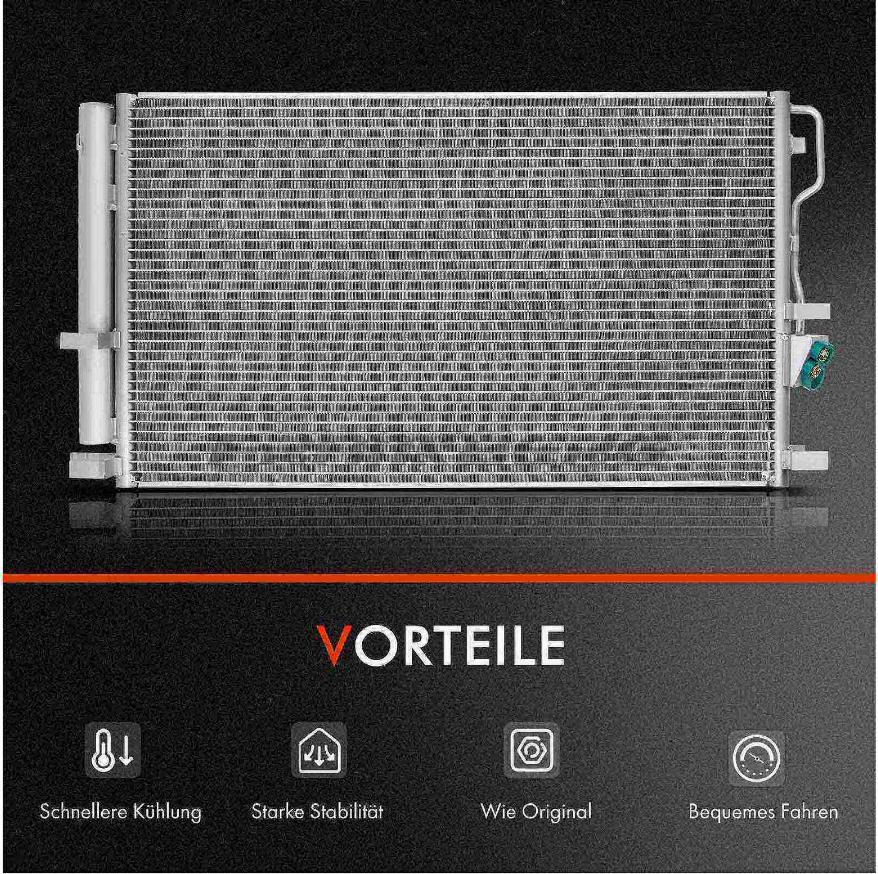 CARRO 893106400 - Condenser, air conditioning car-mod.net