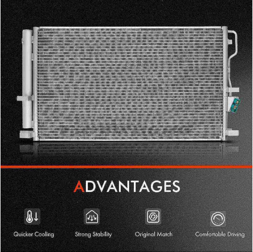 CARRO 060106410 - Condenser, air conditioning car-mod.net