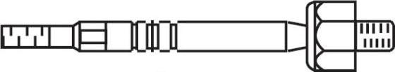 FRAP F4536 - Inner Tie Rod, Axle Joint car-mod.net