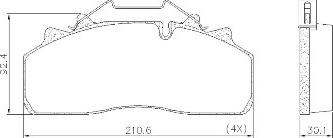 FRAS-LE PD/131-K015 _ CV Advan - Brake Pad Set, disc brake car-mod.net