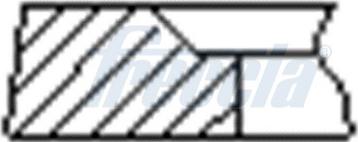 Freccia FR10-500900 - Piston Ring Kit car-mod.net