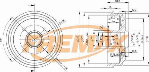 FREMAX BD-1083 - Brake Drum car-mod.net