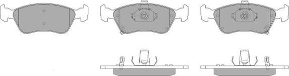 FREMAX FBP-1137 - Brake Pad Set, disc brake car-mod.net