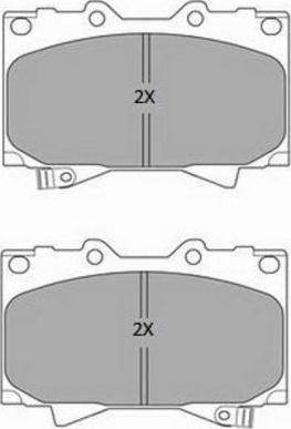 FREMAX FBP-1804 - Brake Pad Set, disc brake car-mod.net