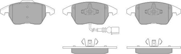 FREMAX FBP-1351 - Brake Pad Set, disc brake car-mod.net