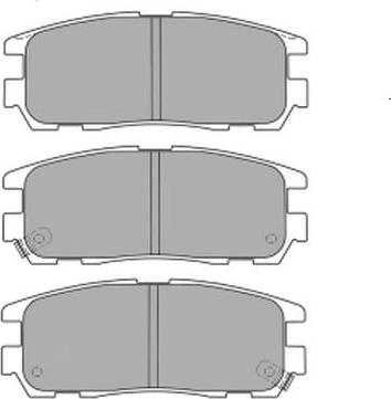 FREMAX FBP-1207 - Brake Pad Set, disc brake car-mod.net