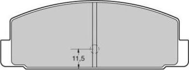FREMAX FBP-1737 - Brake Pad Set, disc brake car-mod.net