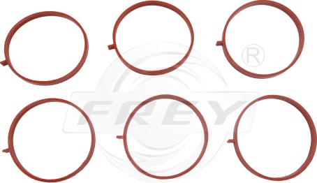 FREY 700707701 - Gasket, exhaust manifold car-mod.net