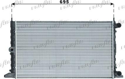 Frigair 0105.3053 - Radiator, engine cooling car-mod.net