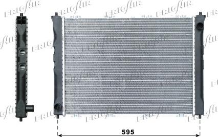 Frigair 0101.2042 - Radiator, engine cooling car-mod.net