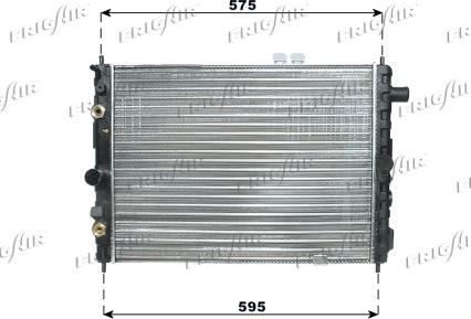Frigair 0107.3025 - Radiator, engine cooling car-mod.net