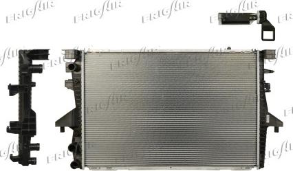 Frigair 0110.3160 - Radiator, engine cooling car-mod.net