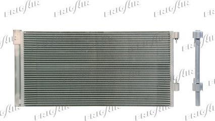 Frigair 0809.3067 - Condenser, air conditioning car-mod.net