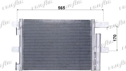 Frigair 0804.2071 - Condenser, air conditioning car-mod.net