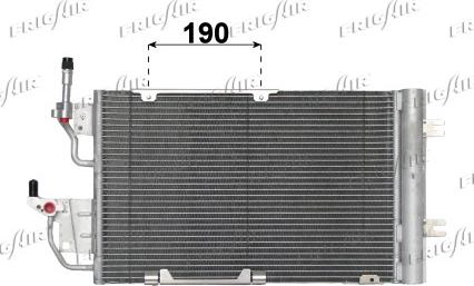 Frigair 0807.2033 - Condenser, air conditioning car-mod.net