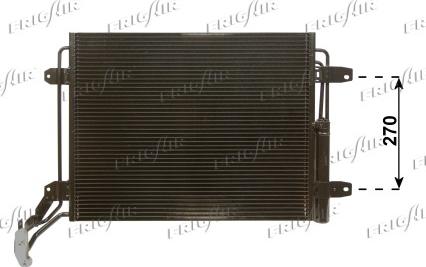 Frigair 0810.3097 - Condenser, air conditioning car-mod.net