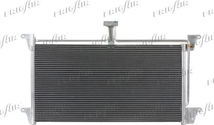 Frigair 0822.2004 - Condenser, air conditioning car-mod.net