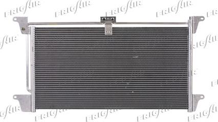 Frigair 0822.2010 - Condenser, air conditioning car-mod.net