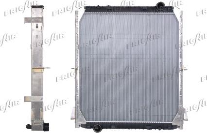 Frigair 0204.3058 - Radiator, engine cooling car-mod.net