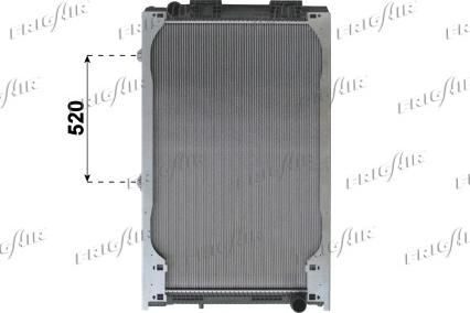 Frigair 0237.3006 - Radiator, engine cooling car-mod.net