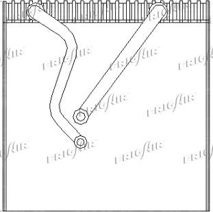 Frigair 710.30038 - Evaporator, air conditioning car-mod.net