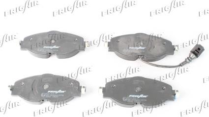 Frigair PD10.519 - Brake Pad Set, disc brake car-mod.net