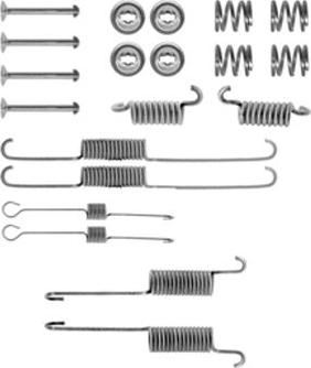 Fri.Tech. 9043 - Accessory Kit, brake shoes car-mod.net