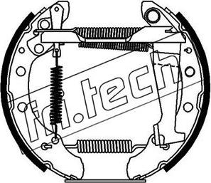 Fri.Tech. 16083 - Drum Brake Shoe Set car-mod.net