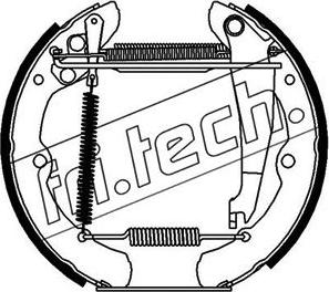 Fri.Tech. 16195 - Drum Brake Shoe Set car-mod.net