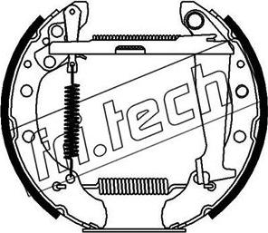 Fri.Tech. 16229 - Drum Brake Shoe Set car-mod.net