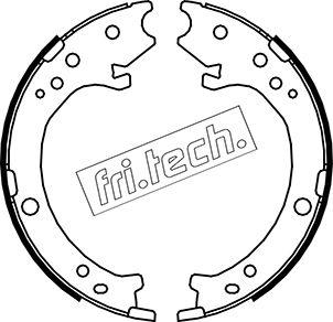 Fri.Tech. 1044.025 - Brake Shoe Set, parking brake car-mod.net