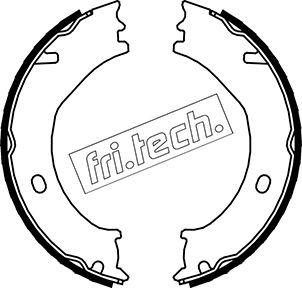 Fri.Tech. 1045.001 - Brake Shoe Set, parking brake car-mod.net