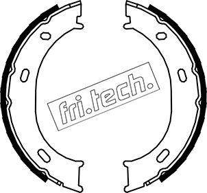 Fri.Tech. 1052.126 - Brake Shoe Set, parking brake car-mod.net