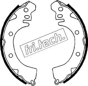 Fri.Tech. 1064.155 - Drum Brake Shoe Set car-mod.net