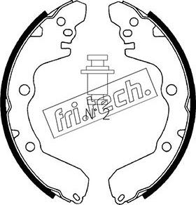 Fri.Tech. 1064.165 - Drum Brake Shoe Set car-mod.net