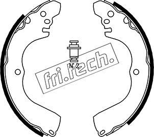 Fri.Tech. 1064.172 - Drum Brake Shoe Set car-mod.net