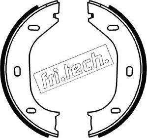 Fri.Tech. 1019.021 - Brake Shoe Set, parking brake car-mod.net