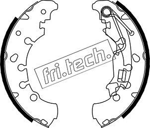 Fri.Tech. 1034.116 - Drum Brake Shoe Set car-mod.net
