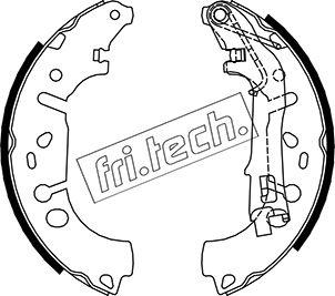 Fri.Tech. 1034.117 - Drum Brake Shoe Set car-mod.net