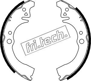 Fri.Tech. 1026.343 - Drum Brake Shoe Set car-mod.net
