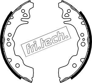 Fri.Tech. 1026.352 - Drum Brake Shoe Set car-mod.net