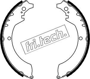 Fri.Tech. 1026.335 - Drum Brake Shoe Set car-mod.net