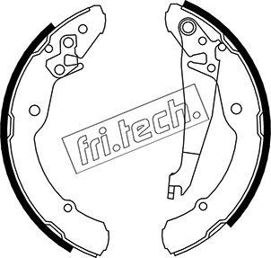 Fri.Tech. 1106.219 - Drum Brake Shoe Set car-mod.net