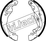 Fri.Tech. 1253.749 - Drum Brake Shoe Set car-mod.net
