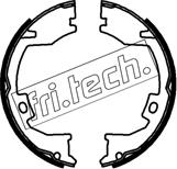 Fri.Tech. 1253.762 - Brake Shoe Set, parking brake car-mod.net