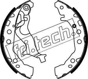 Fri.Tech. 1253.737 - Drum Brake Shoe Set car-mod.net