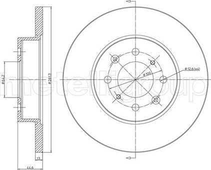 Alanko 10305187 - Brake Disc car-mod.net