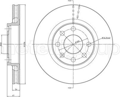 Fri.Tech. BD0239 - Brake Disc car-mod.net