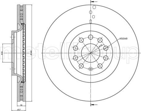Fri.Tech. BD1456 - Brake Disc car-mod.net